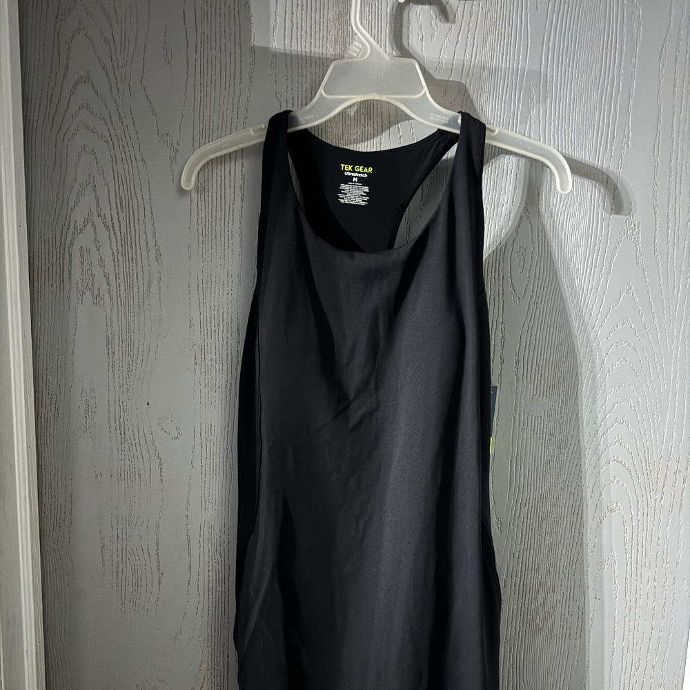 Y black stretch sport dress
